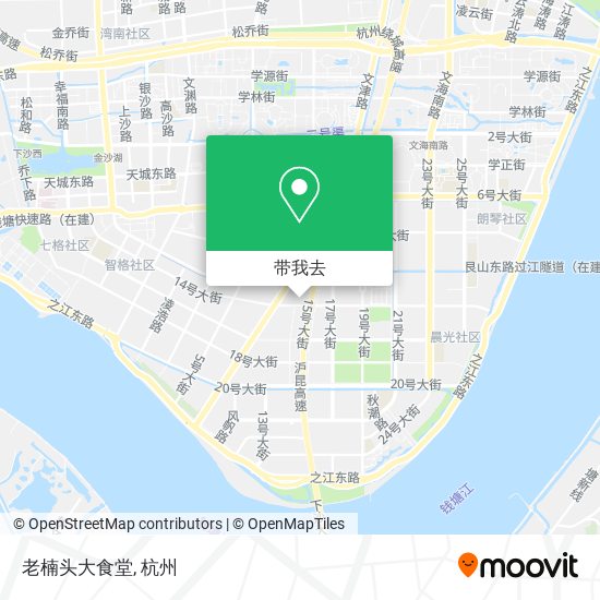 老楠头大食堂地图