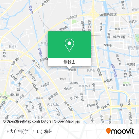正大广告(字工厂店)地图