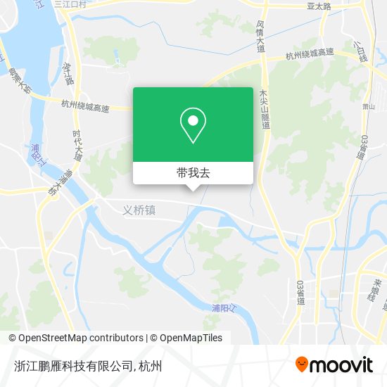 浙江鹏雁科技有限公司地图