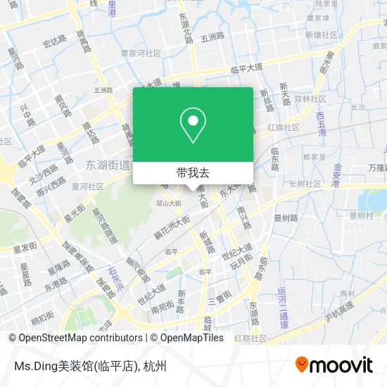 Ms.Ding美装馆(临平店)地图