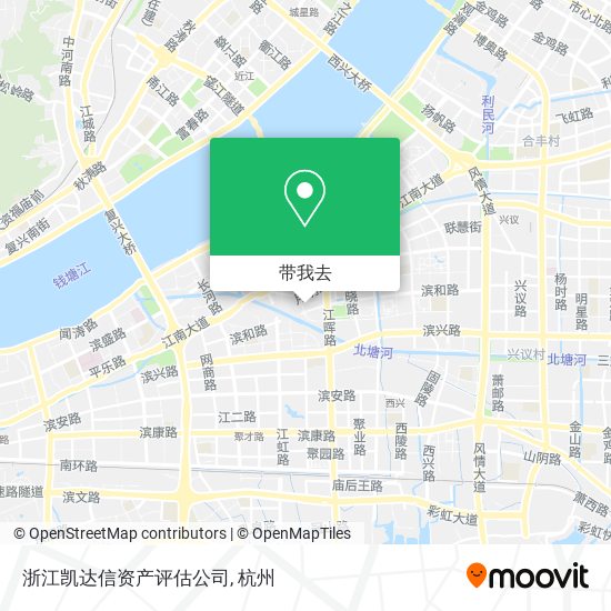 浙江凯达信资产评估公司地图