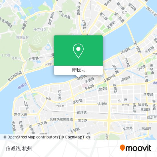 信诚路地图