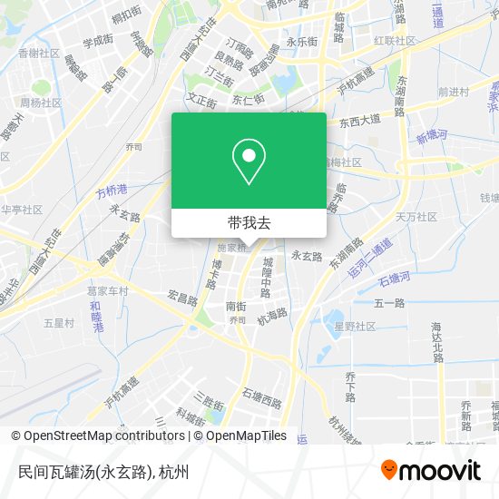 民间瓦罐汤(永玄路)地图