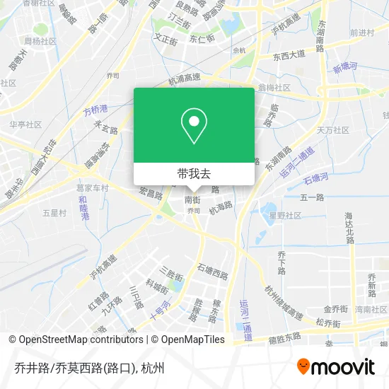 乔井路/乔莫西路(路口)地图