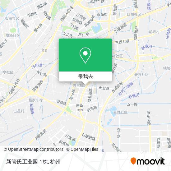 新管氏工业园-1栋地图