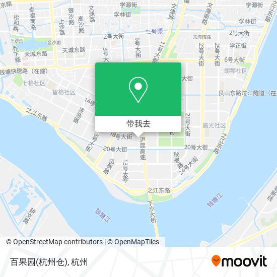 百果园(杭州仓)地图
