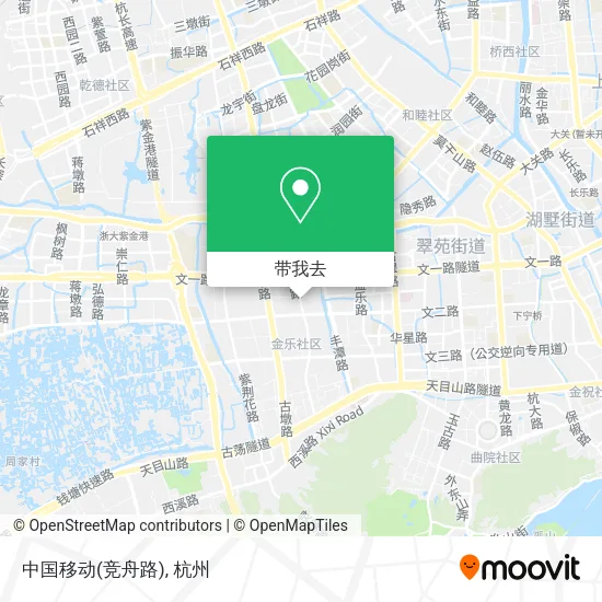 中国移动(竞舟路)地图