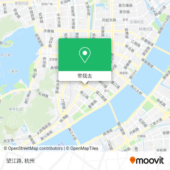 望江路地图