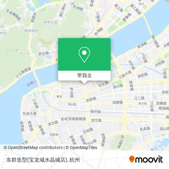 东群造型(宝龙城水晶城店)地图