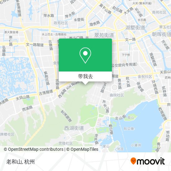老和山地图