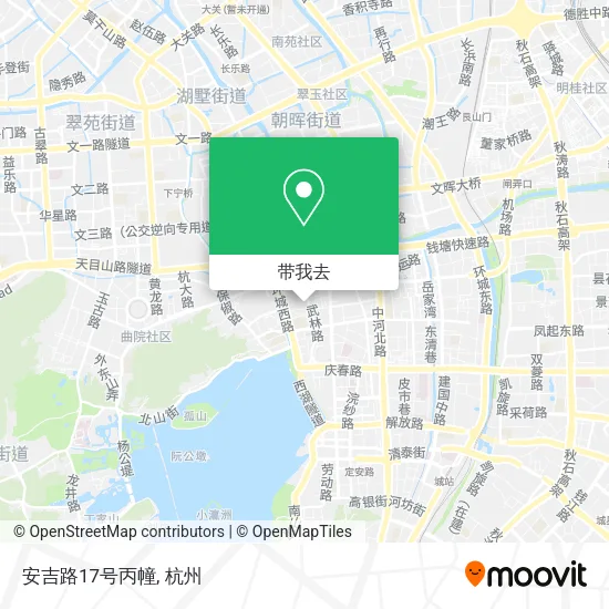 安吉路17号丙幢地图