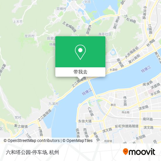 六和塔公园-停车场地图