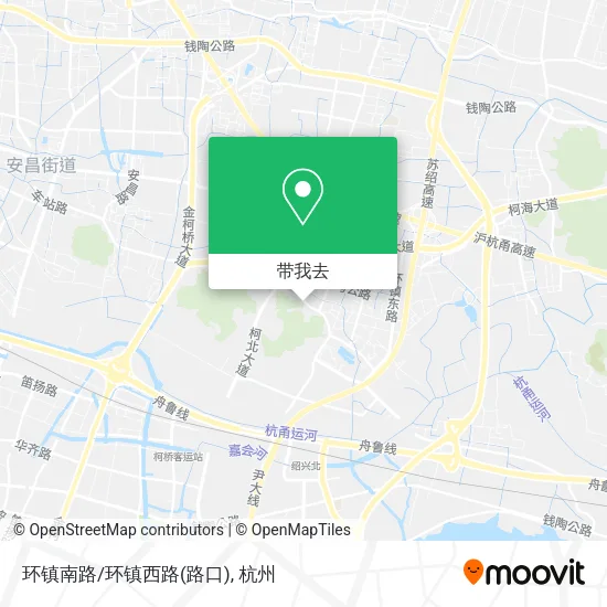 环镇南路/环镇西路(路口)地图