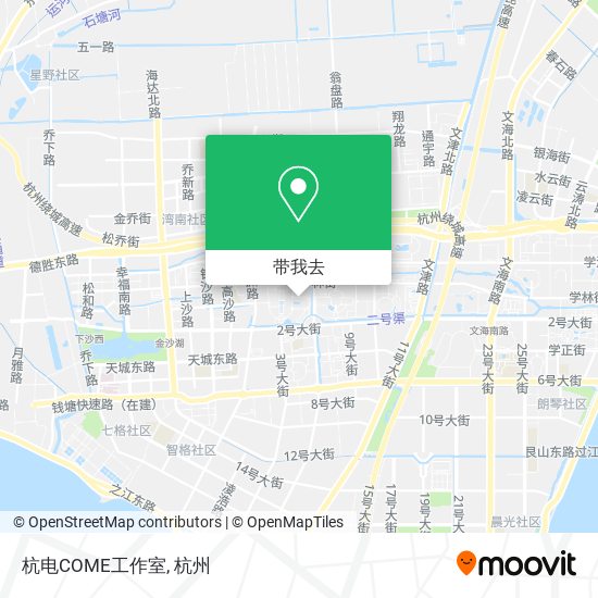 杭电COME工作室地图