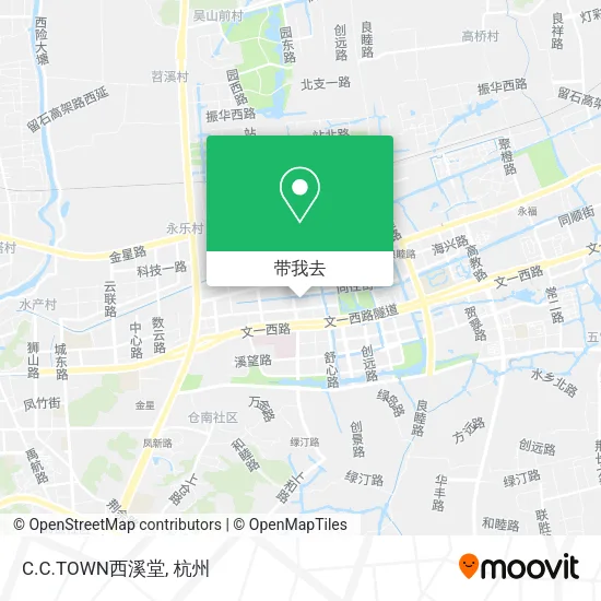 C.C.TOWN西溪堂地图