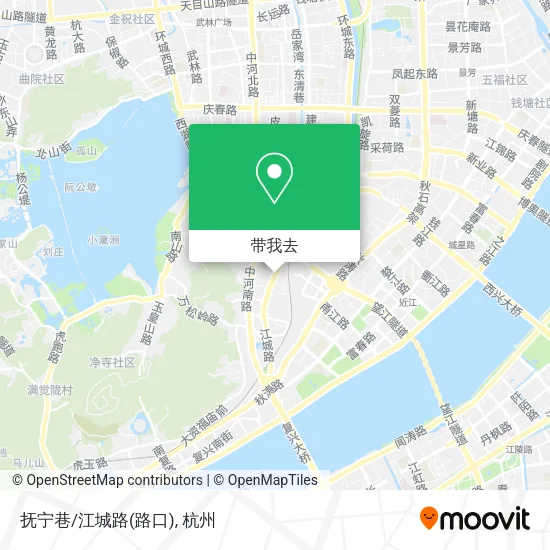 抚宁巷/江城路(路口)地图
