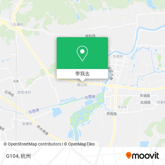 G104地图