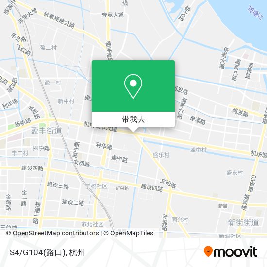 S4/G104(路口)地图