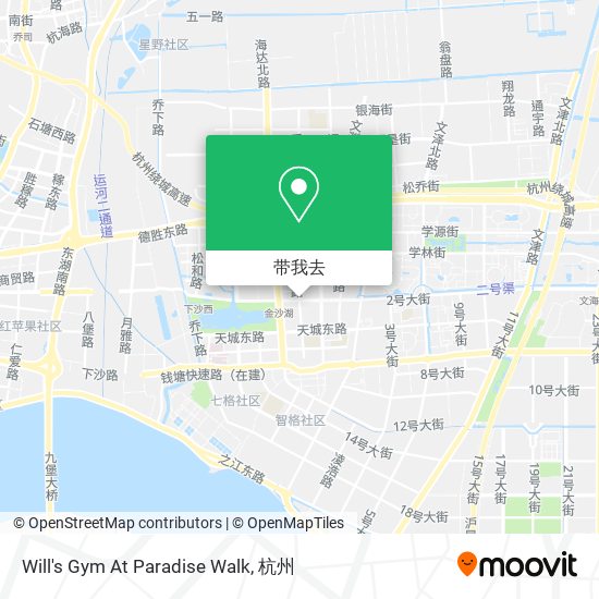 Will's Gym At Paradise Walk地图
