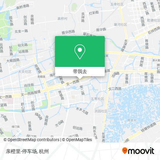 亲橙里-停车场地图