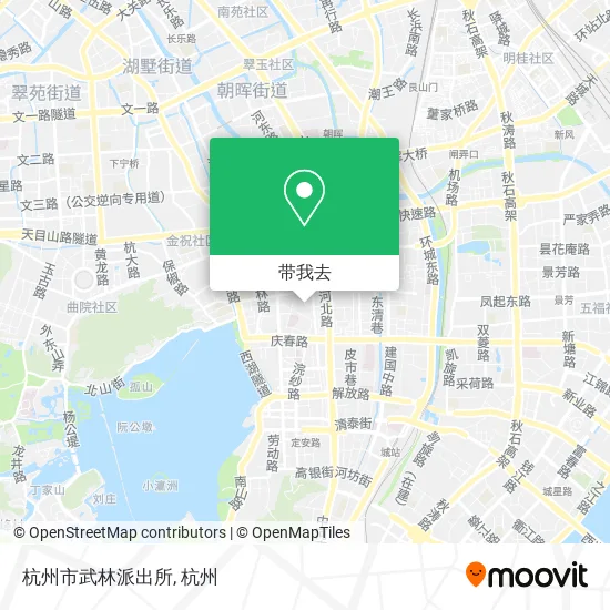 杭州市武林派出所地图