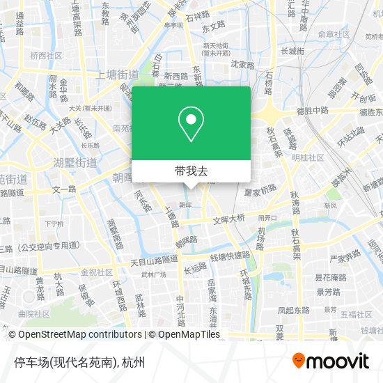 停车场(现代名苑南)地图