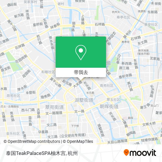 泰国TeakPalaceSPA柚木宫地图