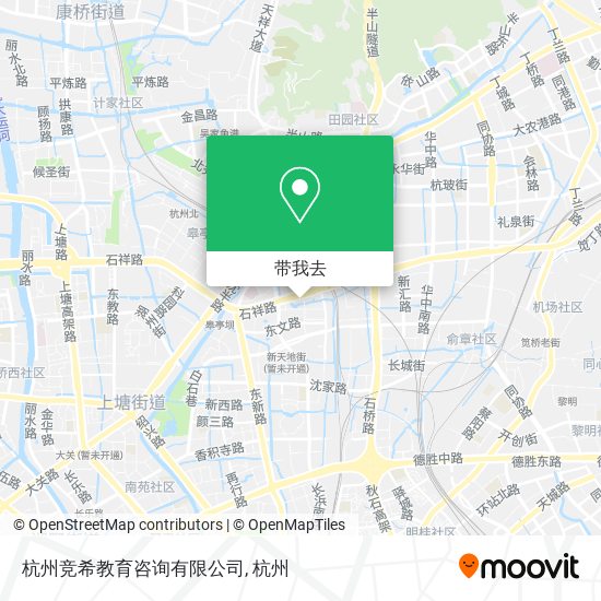 杭州竞希教育咨询有限公司地图