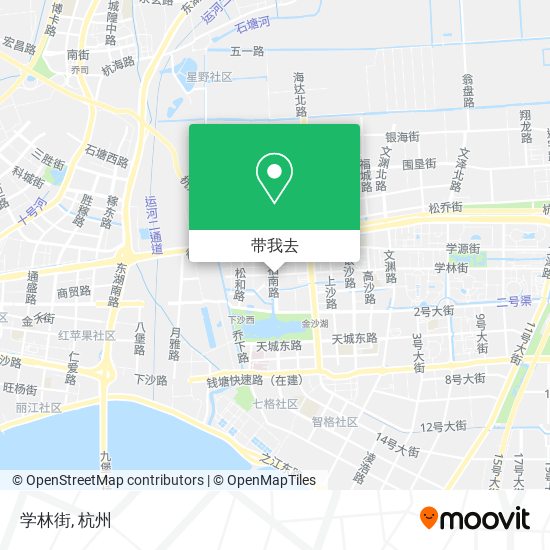 学林街地图
