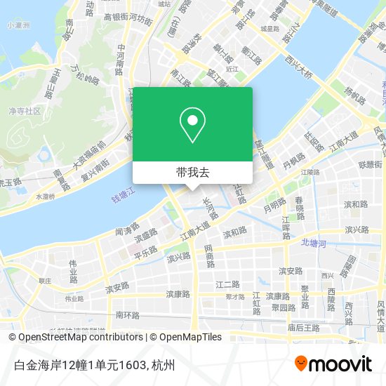 白金海岸12幢1单元1603地图
