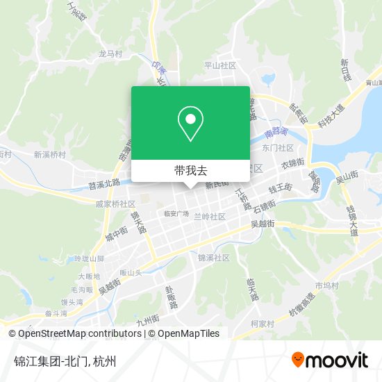 锦江集团-北门地图