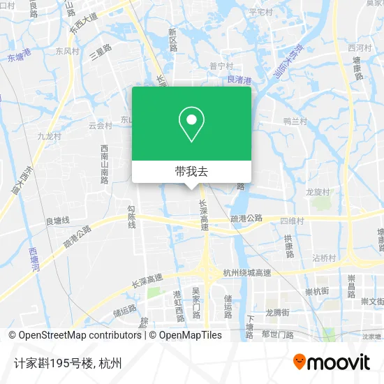 计家斟195号楼地图