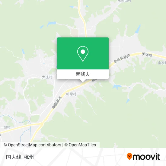 国大线地图