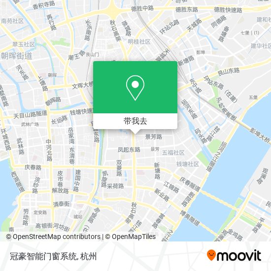 冠豪智能门窗系统地图