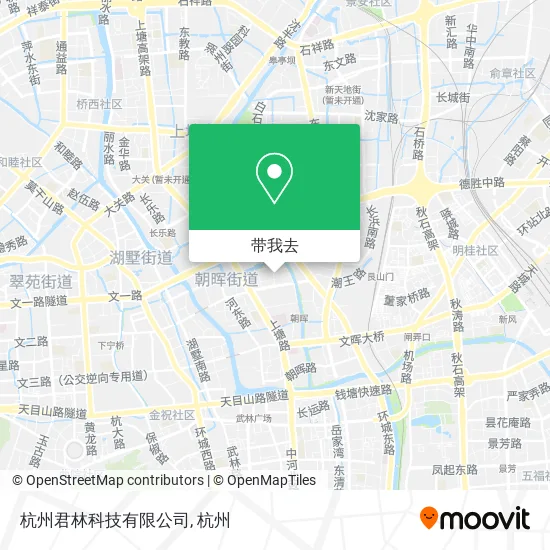 杭州君林科技有限公司地图