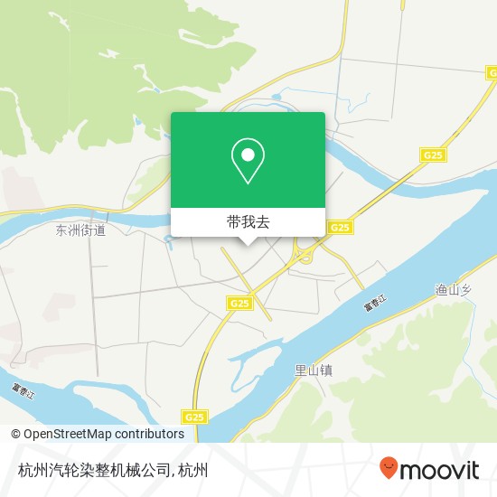 杭州汽轮染整机械公司地图