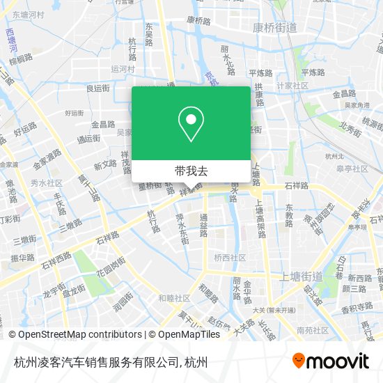 杭州凌客汽车销售服务有限公司地图