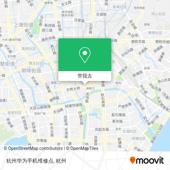 杭州华为手机维修点地图
