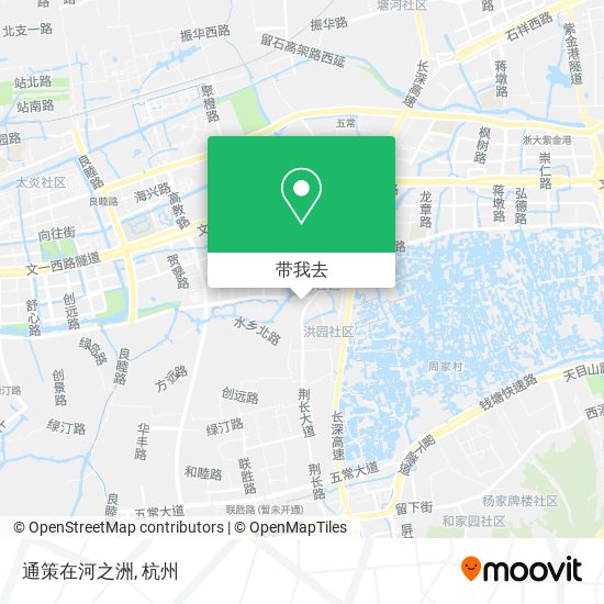 通策在河之洲地图