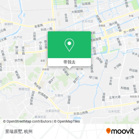 景瑞原墅地图
