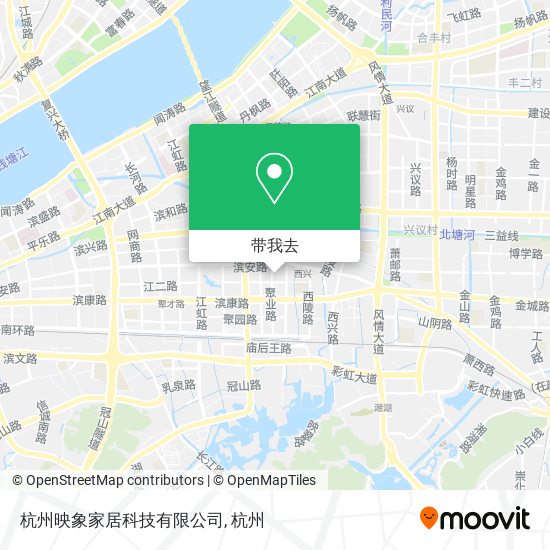 杭州映象家居科技有限公司地图