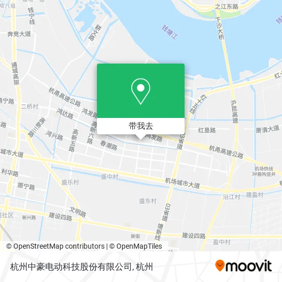 杭州中豪电动科技股份有限公司地图