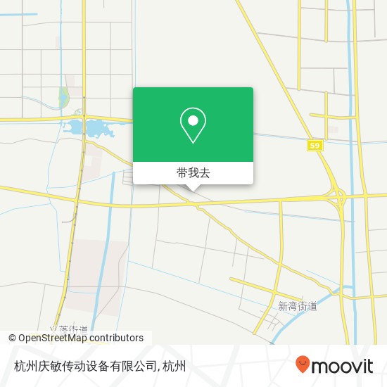 杭州庆敏传动设备有限公司地图