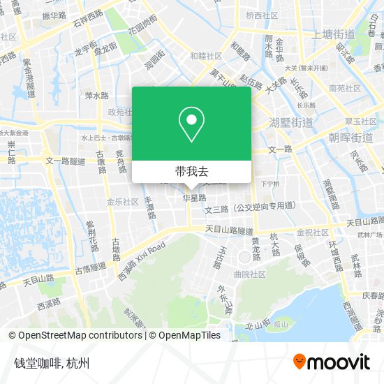 钱堂咖啡地图