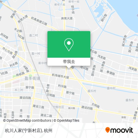 杭川人家(宁新村店)地图