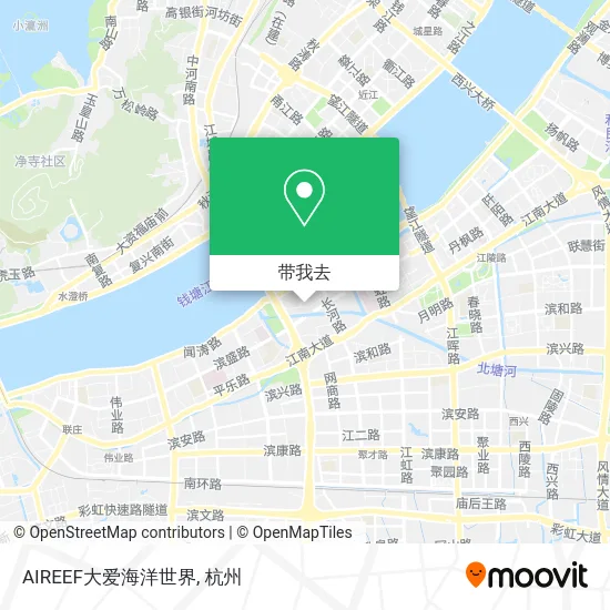AIREEF大爱海洋世界地图