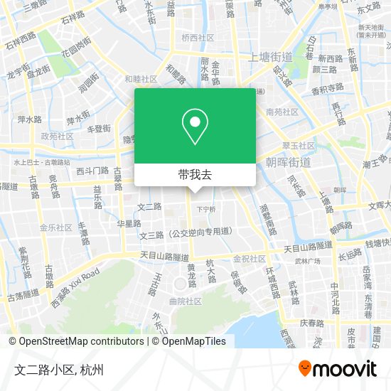 文二路小区地图