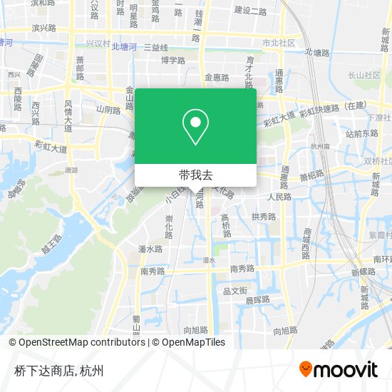 桥下达商店地图