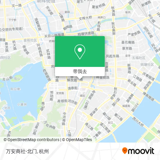 万安商社-北门地图
