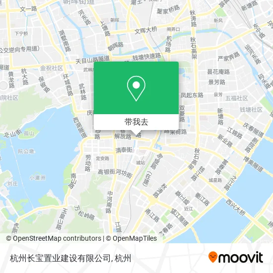 杭州长宝置业建设有限公司地图